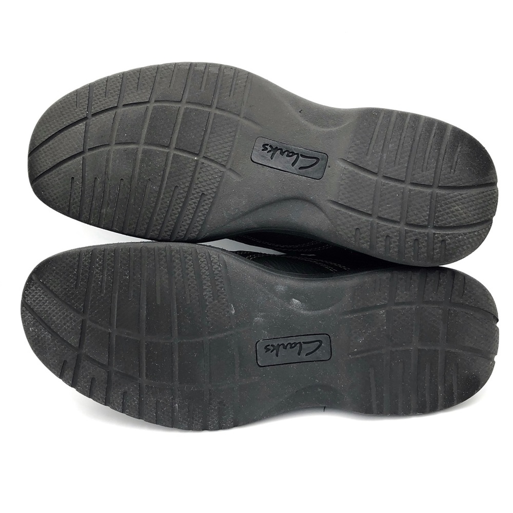 Clark’s Pickett Mens Size 8.5 Black Slip On Walking Shoe - Picture 12 of 13